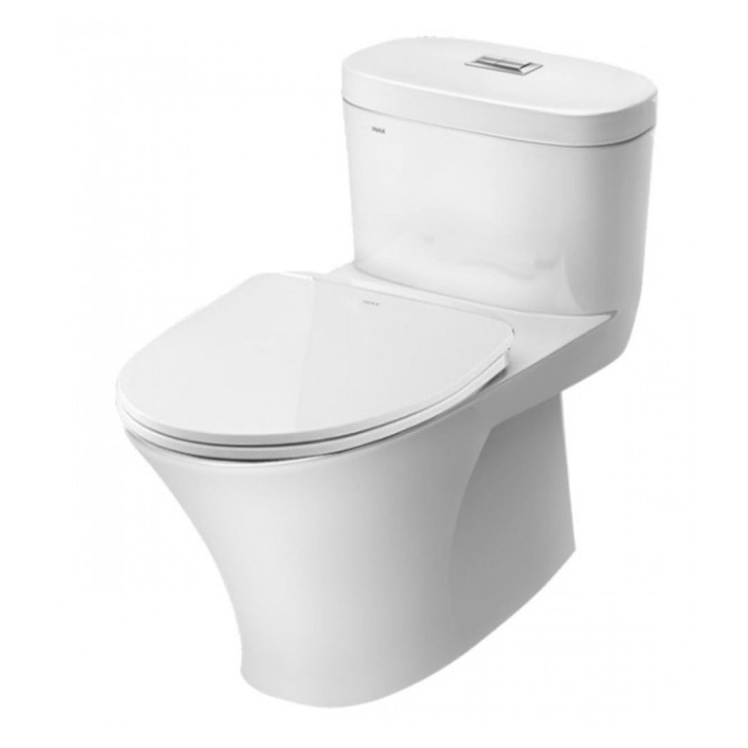 Bàn cầu 1 Khối INAX AC-959VAN-2 Aqua Ceramic Nắp Mỏng
