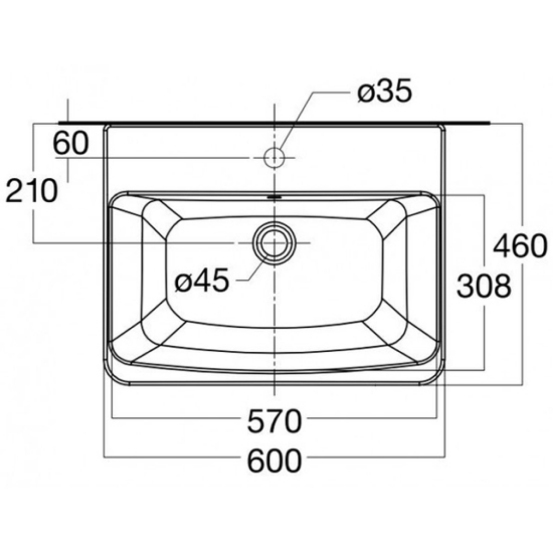 Chậu Lavabo Treo Tường American Standard 0507-WT