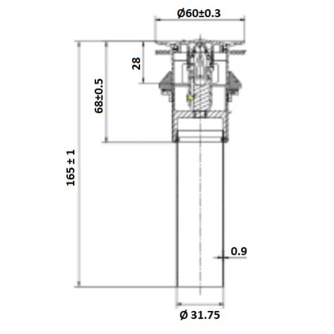 Nút Xả Nhấn cho Lavabo American Standard FFAS7979