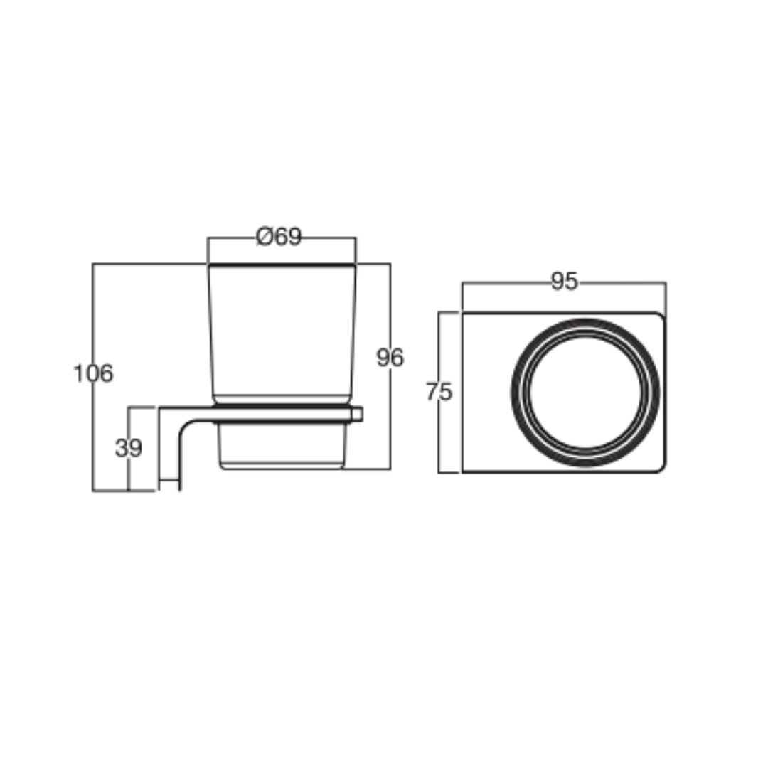 Kệ Đựng Ly American Standard K-1384
