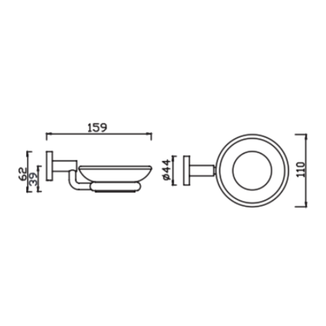 Đĩa Đựng Xà Phòng American Standard K-2801-42-N