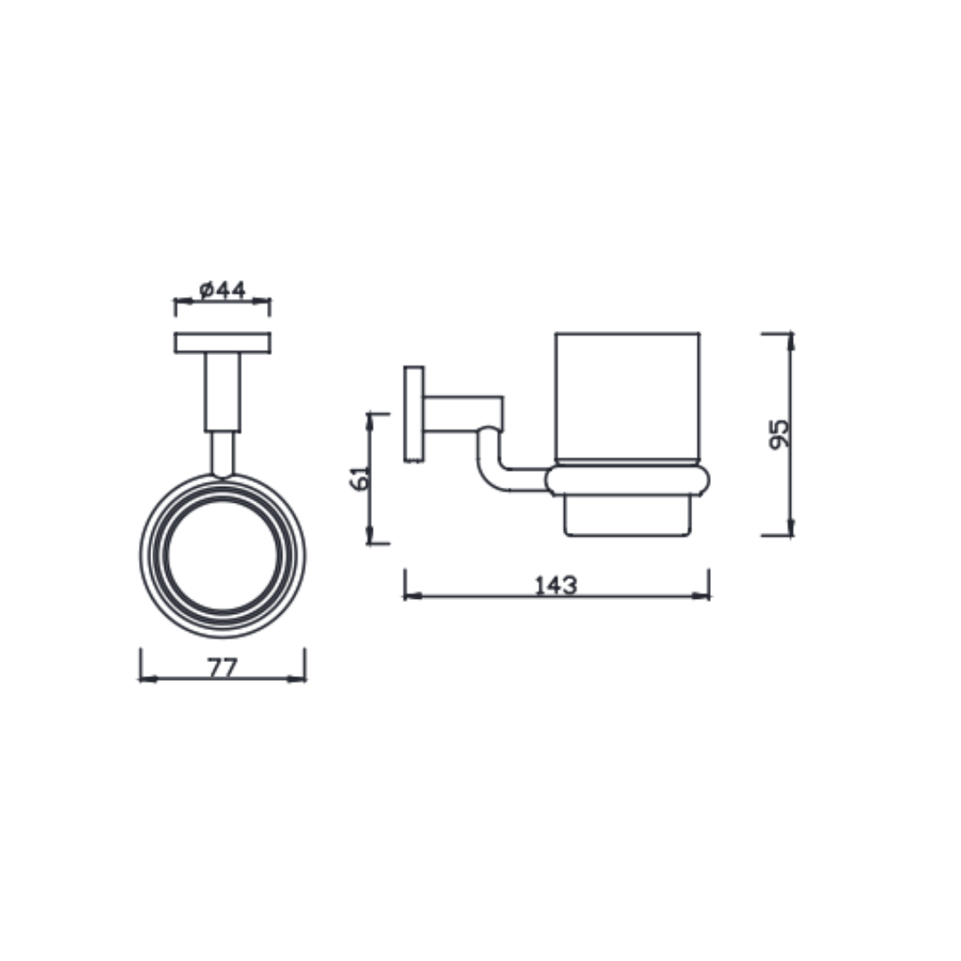Kệ Đựng Ly American Standard K-2801-44-N