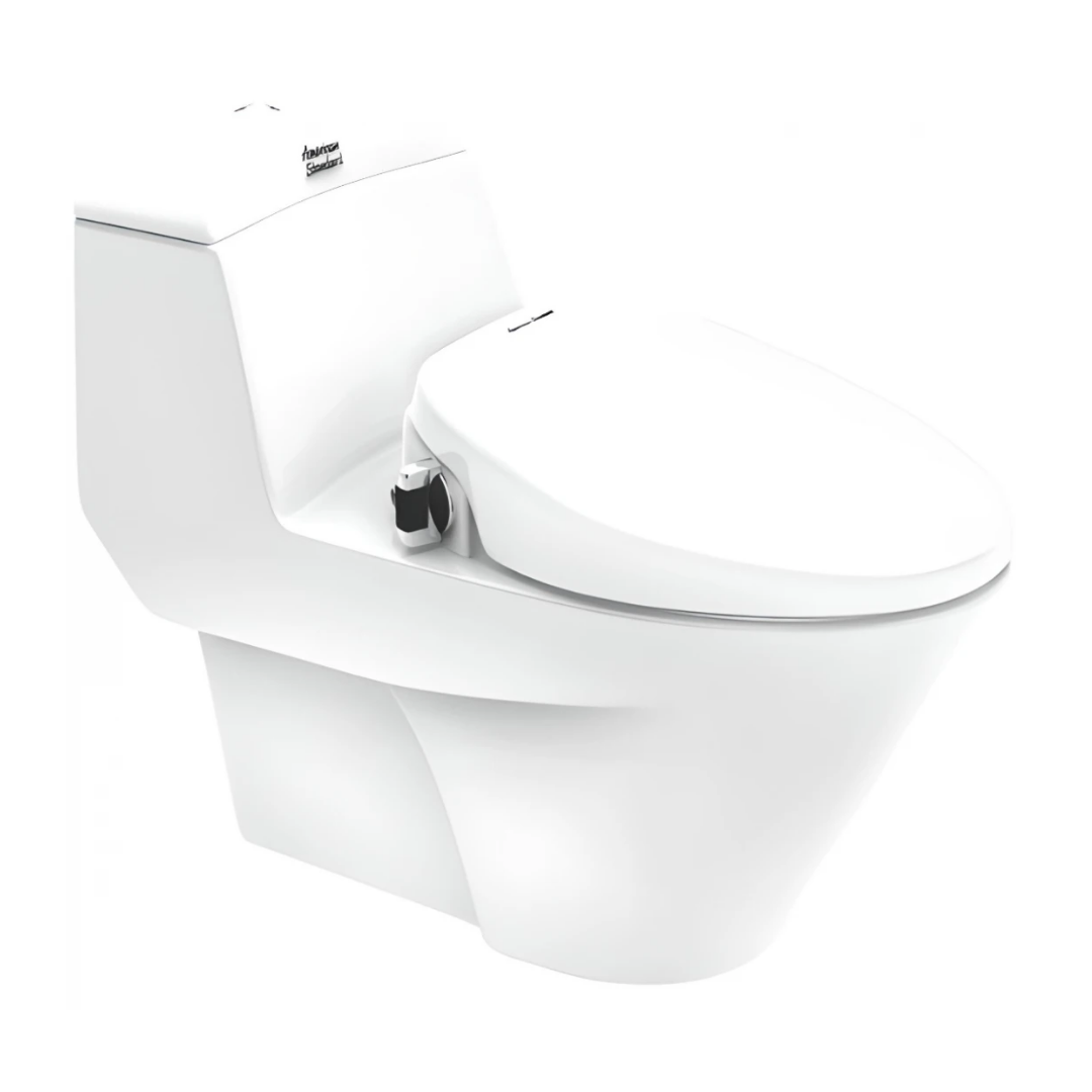 Bồn Cầu 01 Khối American Standard VF-2011S Nắp Rửa Cơ