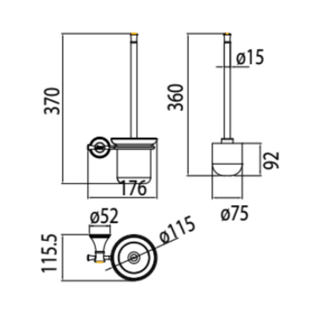 Cọ Vệ Sinh American Standard WF-0286