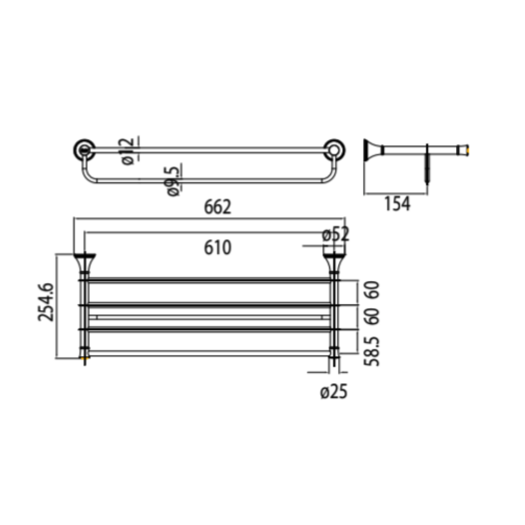 Kệ Khăn American Standard WF-0295