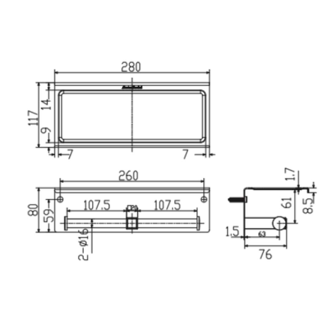 Móc Giấy Vệ Sinh American Standard WF-0499