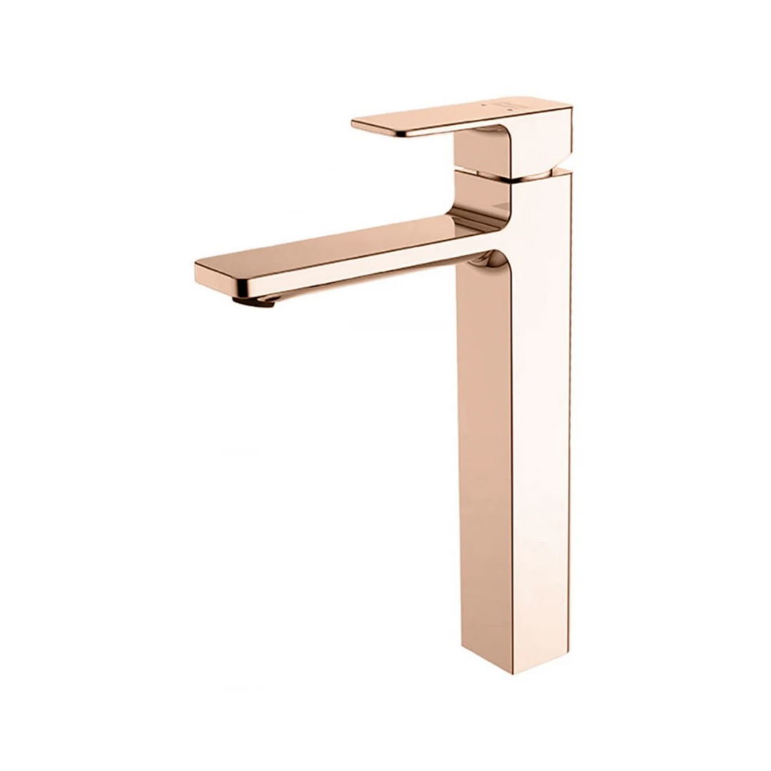 Vòi Lavabo Nóng Lạnh American Standard WF-1302MB Thân Cao Màu Vàng Hồng