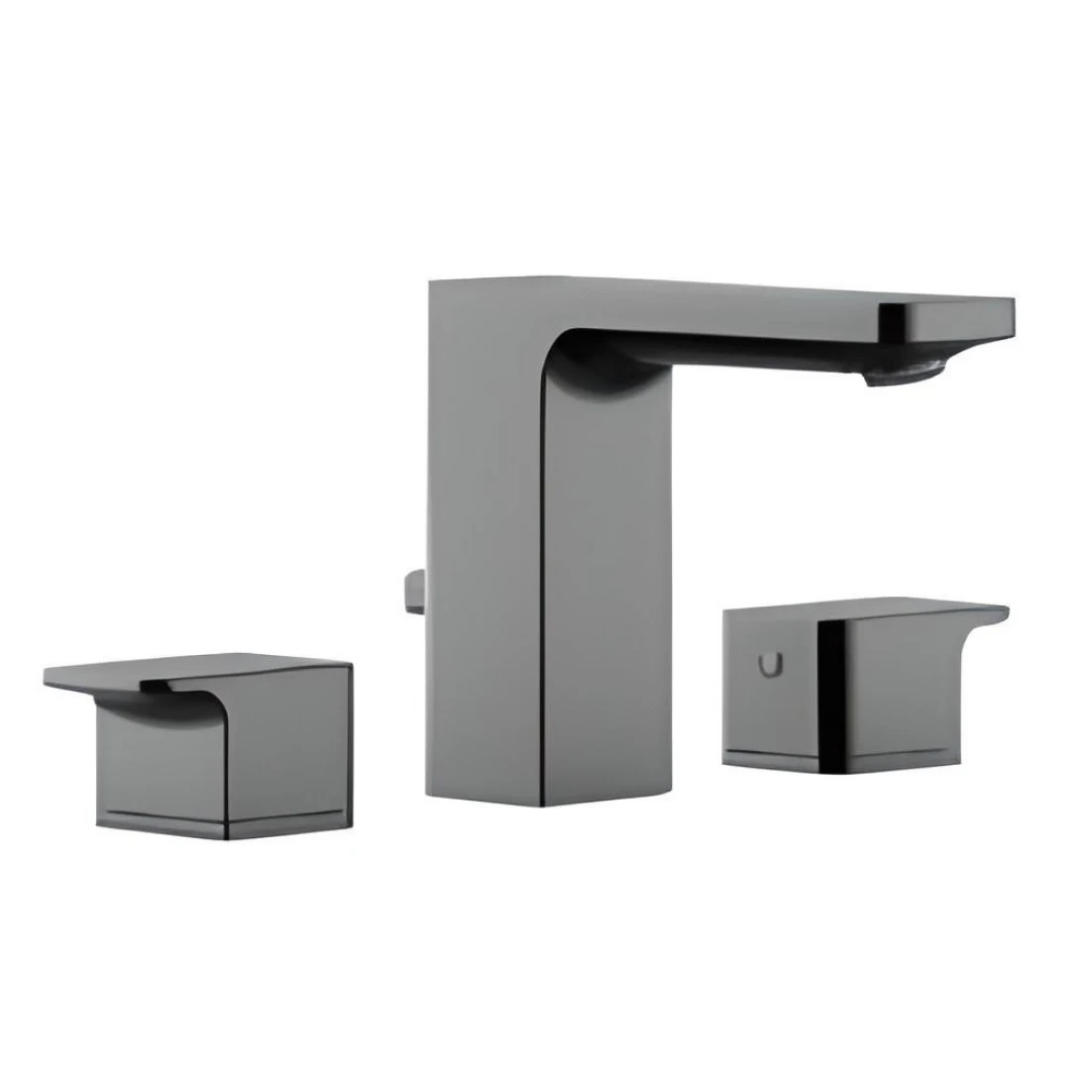 Vòi Lavabo Nóng Lạnh American Standard WF-1303BHG 3 Lỗ Màu Xám