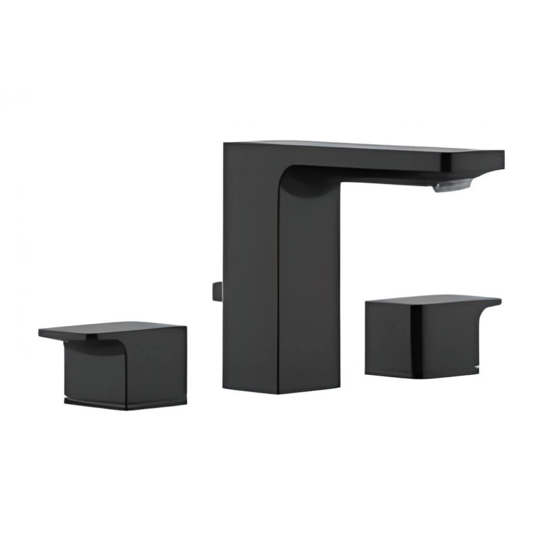 Vòi Lavabo Nóng Lạnh American Standard WF-1303MB 3 Lỗ Màu Đen
