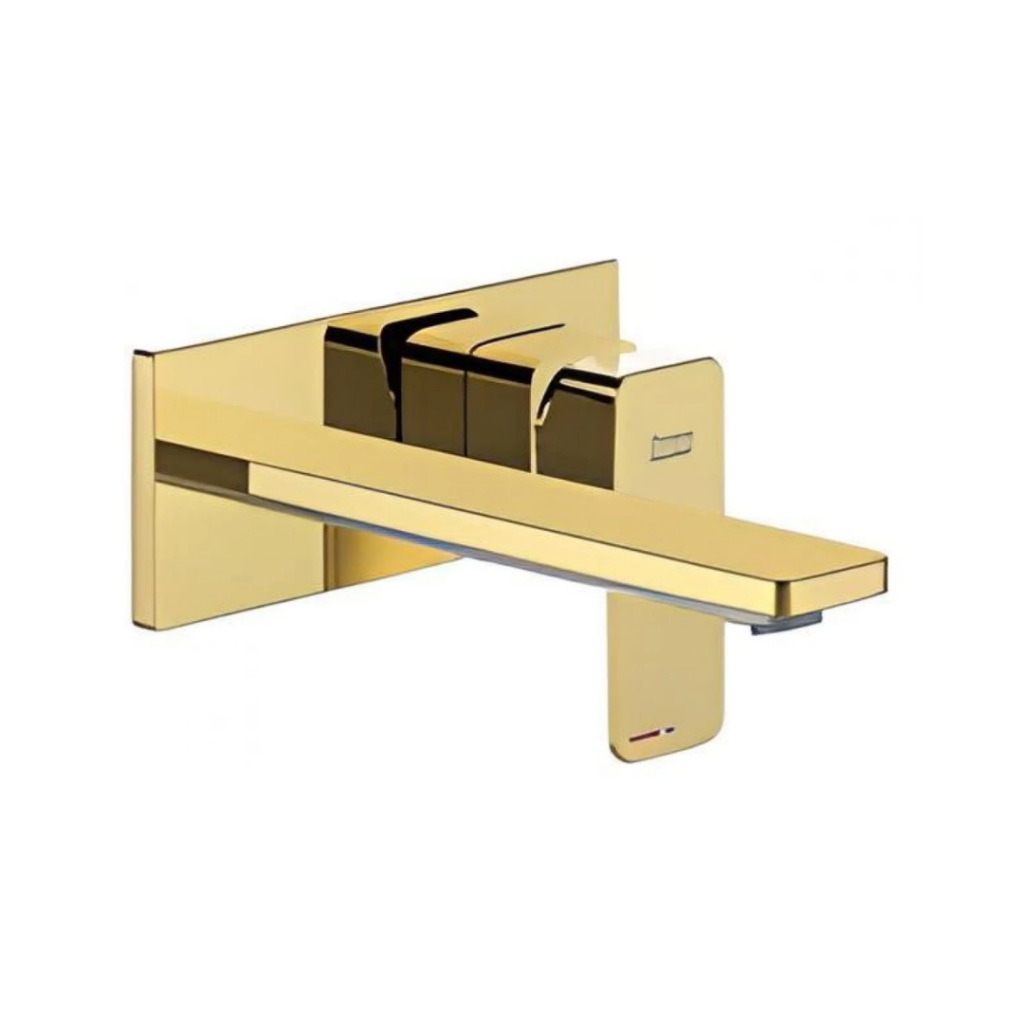 Vòi Lavabo Gắn Tường American Standard WF-1304CS Màu Vàng Bóng