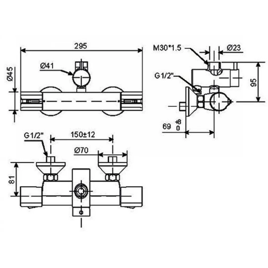 Củ Sen Nhiệt Độ American Standard WF-4948