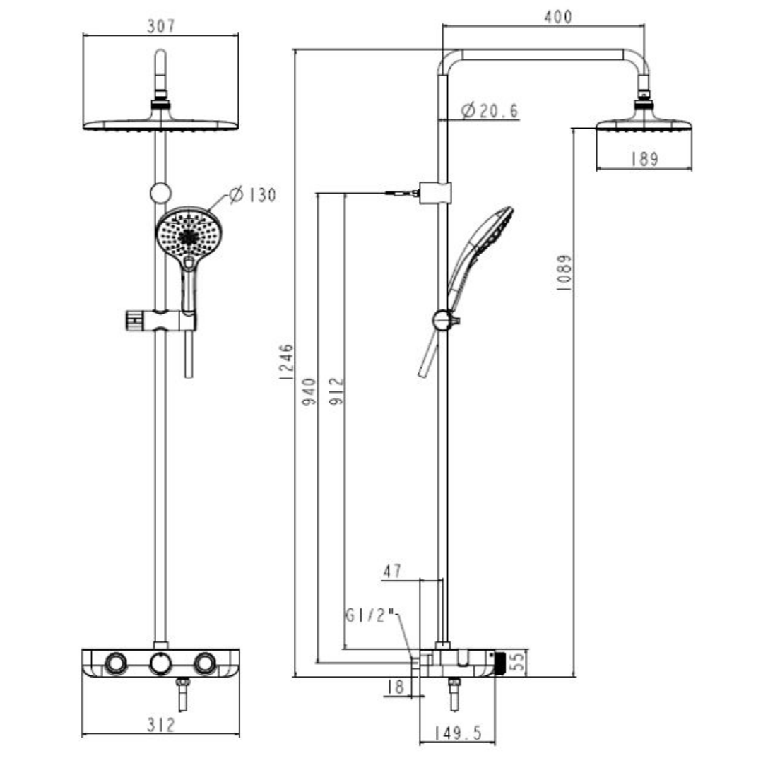 Sen Cây Cảm Biến Nhiệt American Standard WF-4955