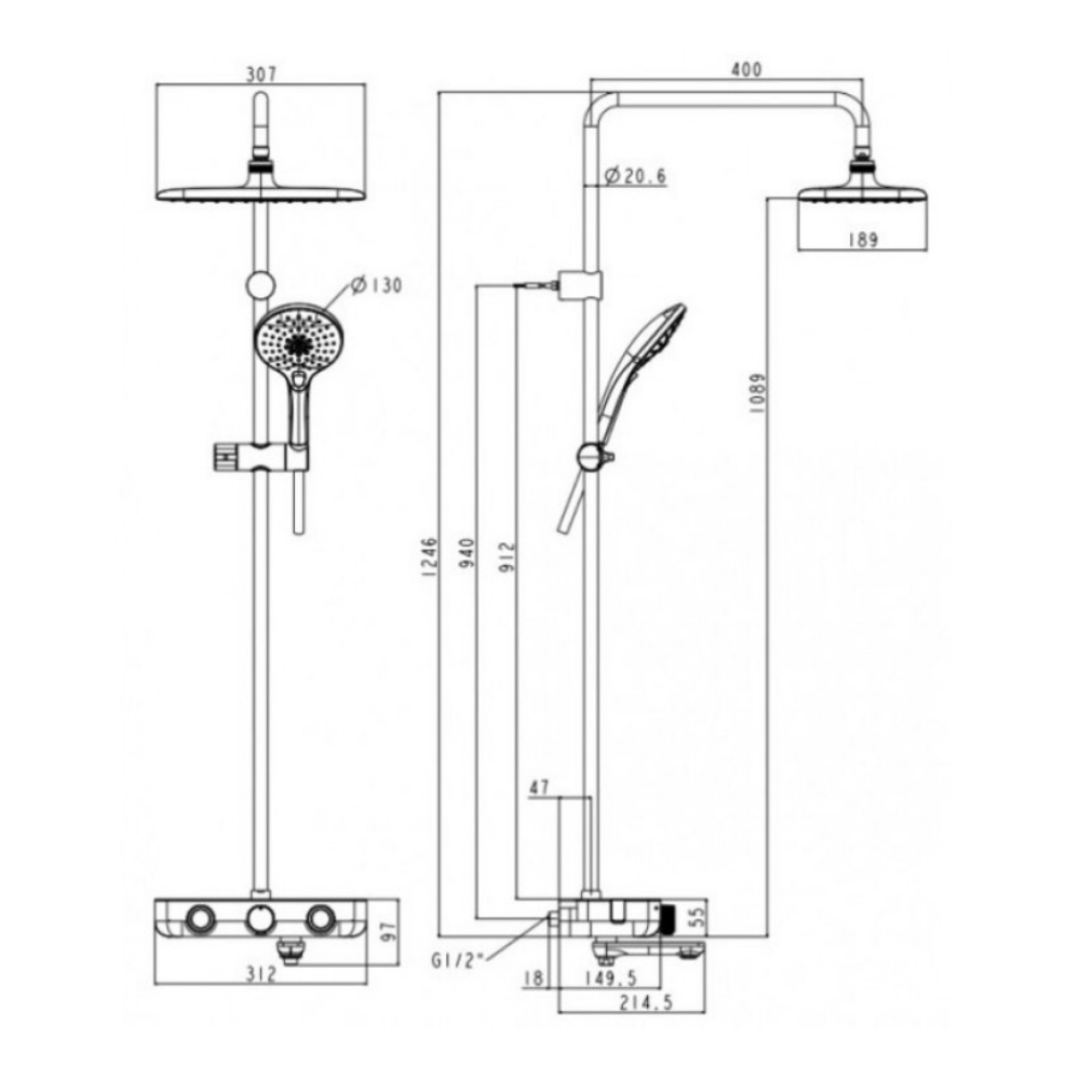 Sen Cây Cảm Biến Nhiệt American Standard WF-4956