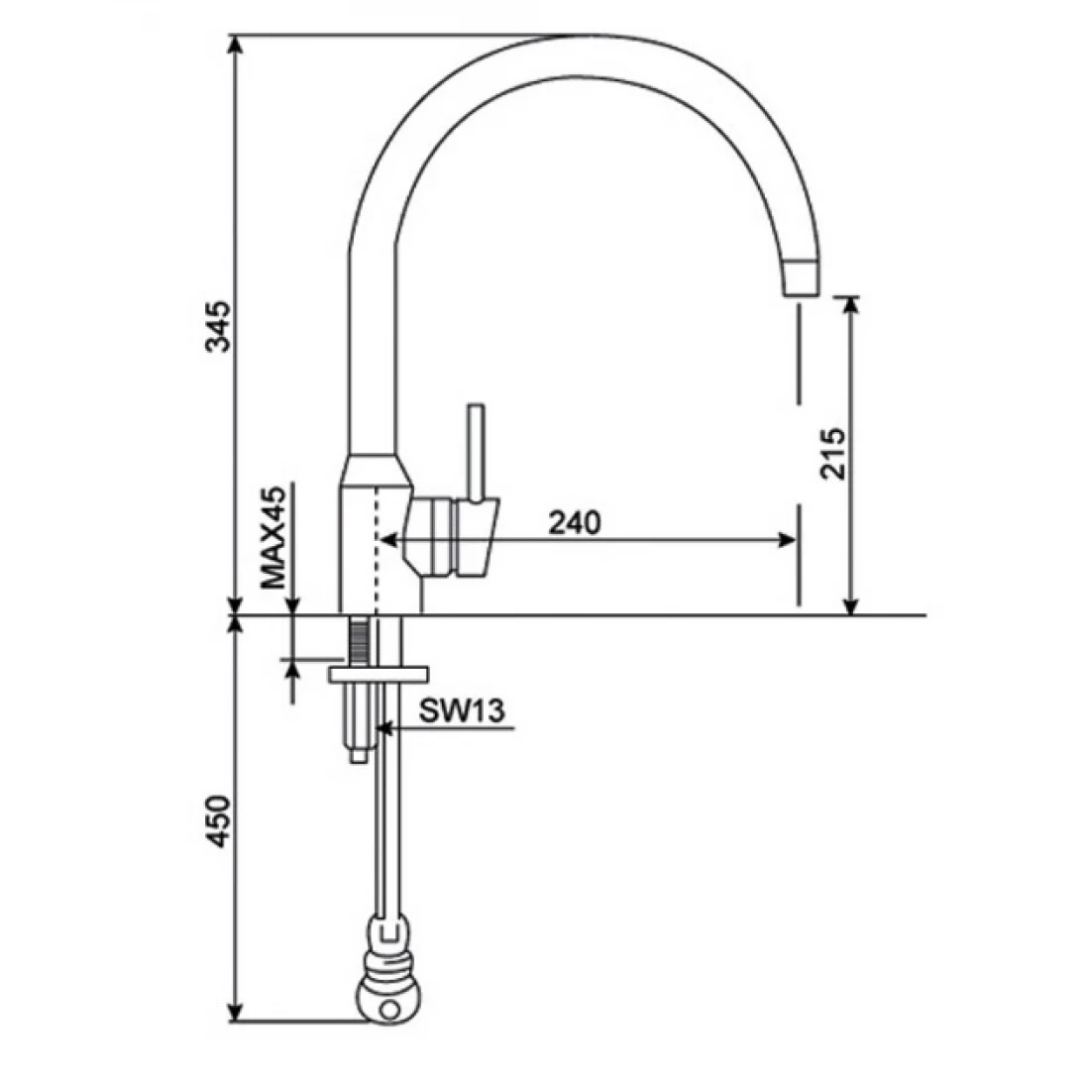Vòi Rửa Bát American Standard WF-5608