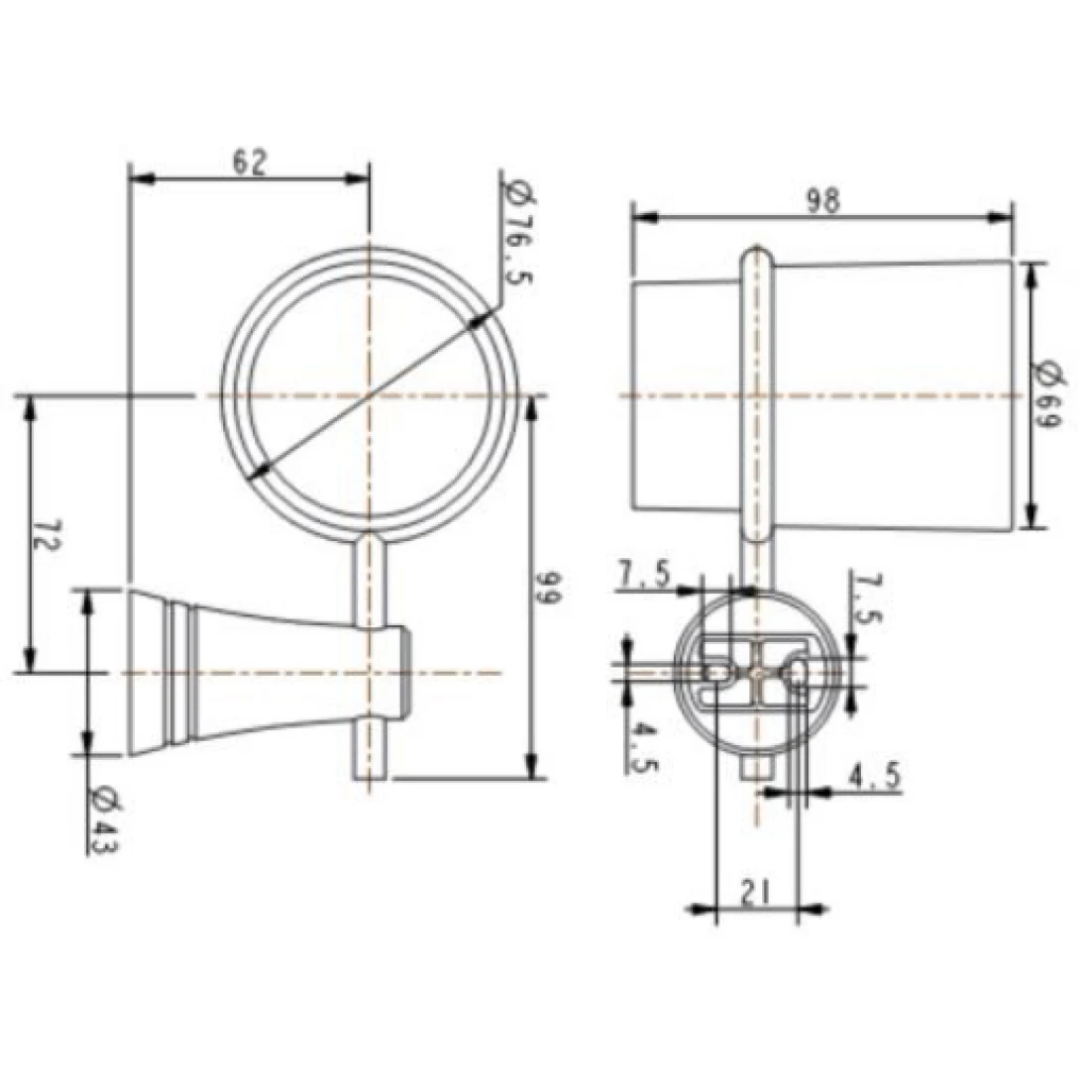 Ly Đựng Bàn Chải American Standard WF-6583