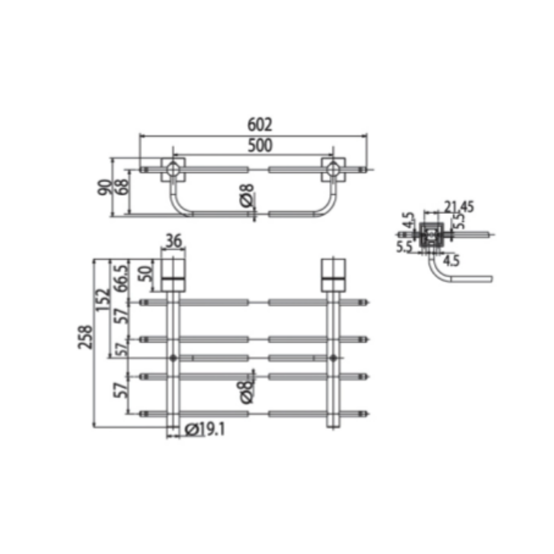 Kệ Khăn American Standard WF-6587
