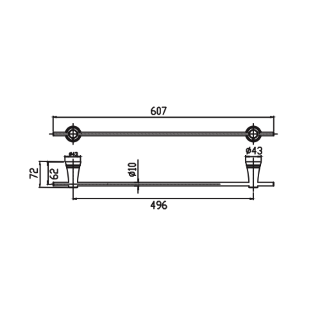 Thanh Treo Khăn American Standard WF-6588