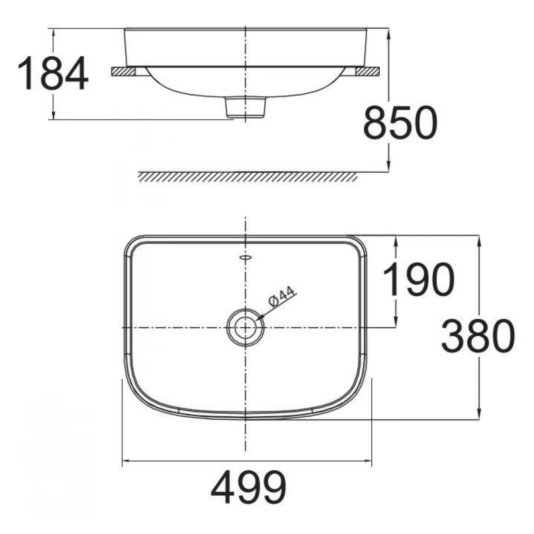 Chậu Lavabo Đặt Bàn American Standard WP-0638