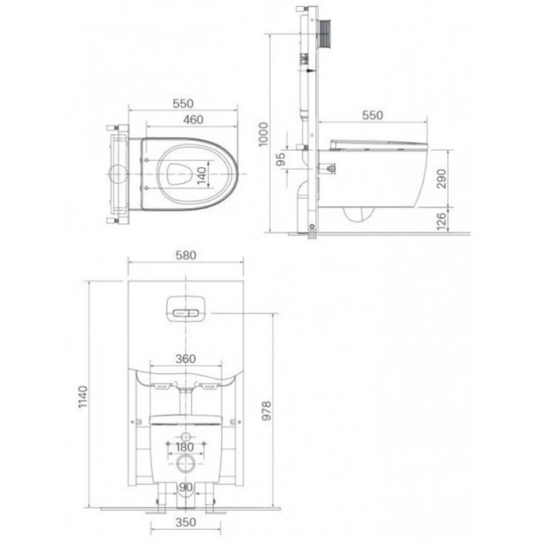 Bồn Cầu Nắp Điện Tử INAX AC-952/CW-KA22AVN