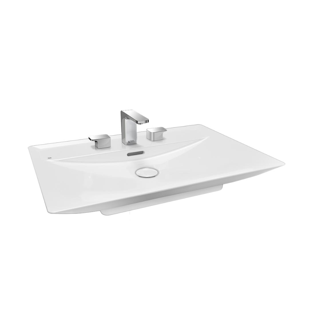 Chậu Lavabo Đặt Bàn 3 Lỗ INAX AL-S630VGC Aqua Ceramic