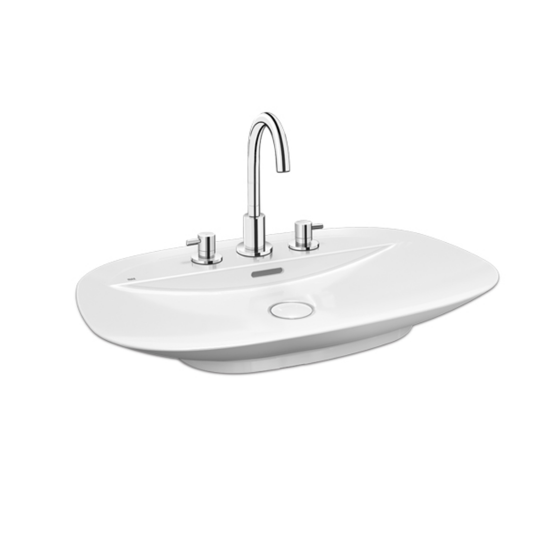 Chậu Lavabo Đặt Bàn 3 Lỗ INAX AL-S640VGC Aqua Ceramic
