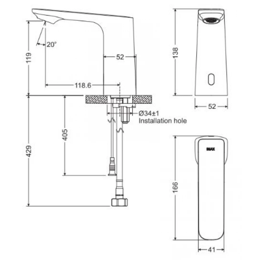 Vòi Cảm Ứng INAX AMV-91