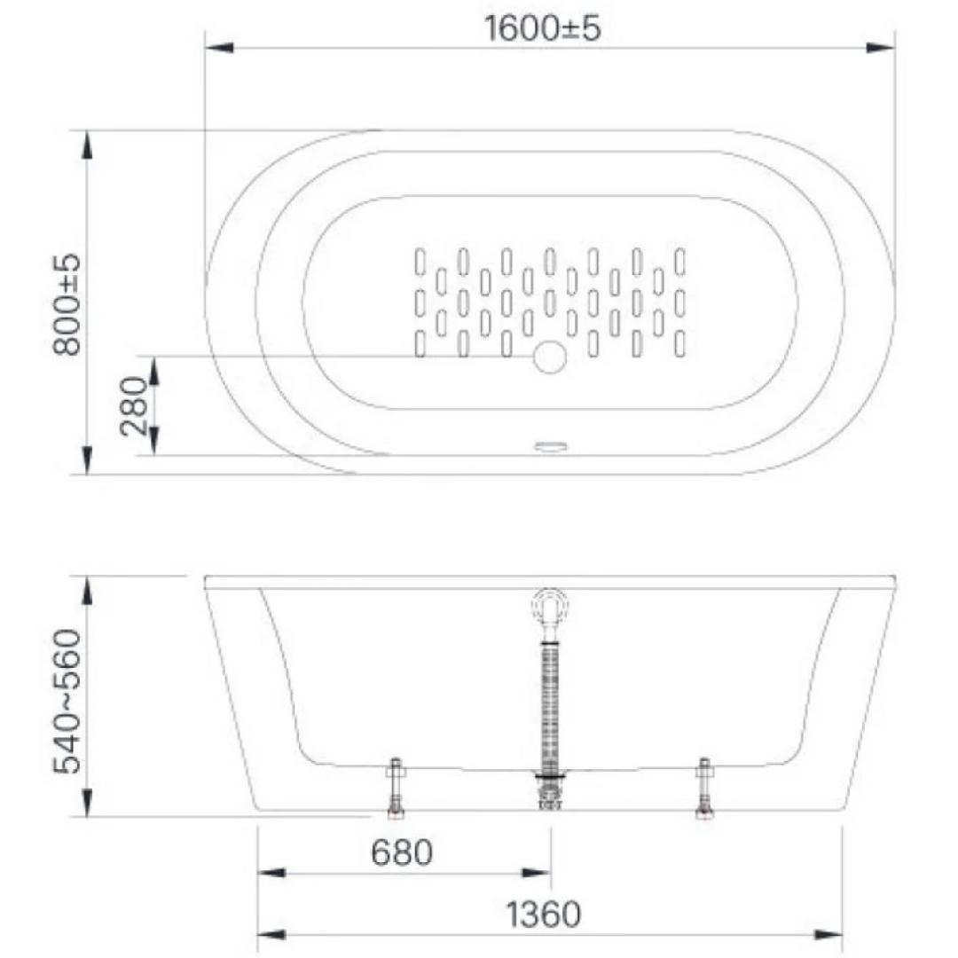 Bồn Tắm INAX BF-1656V