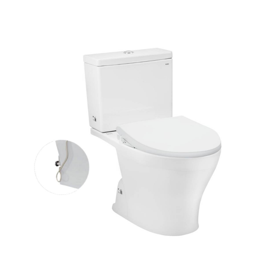 Bồn Cầu 2 Khối TOTO CS302DE4 Nắp Cơ TCW1211A