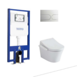 Bồn Cầu Treo Tường Điện Tử TOTO CW553C TCF33370GAA WH172AT TCA465 MB175M