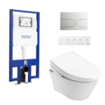 Bồn cầu treo tường nắp rửa điện tử S5 giấu dâyTOTO CW822REA TCF34461GAA WH172AT TCA465 MB175M