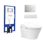 Bồn cầu treo tường nắp rửa điện tử S7 xả tự động TOTO CW822REA TCF47360GAA WH172AAT TCA546 MB175M