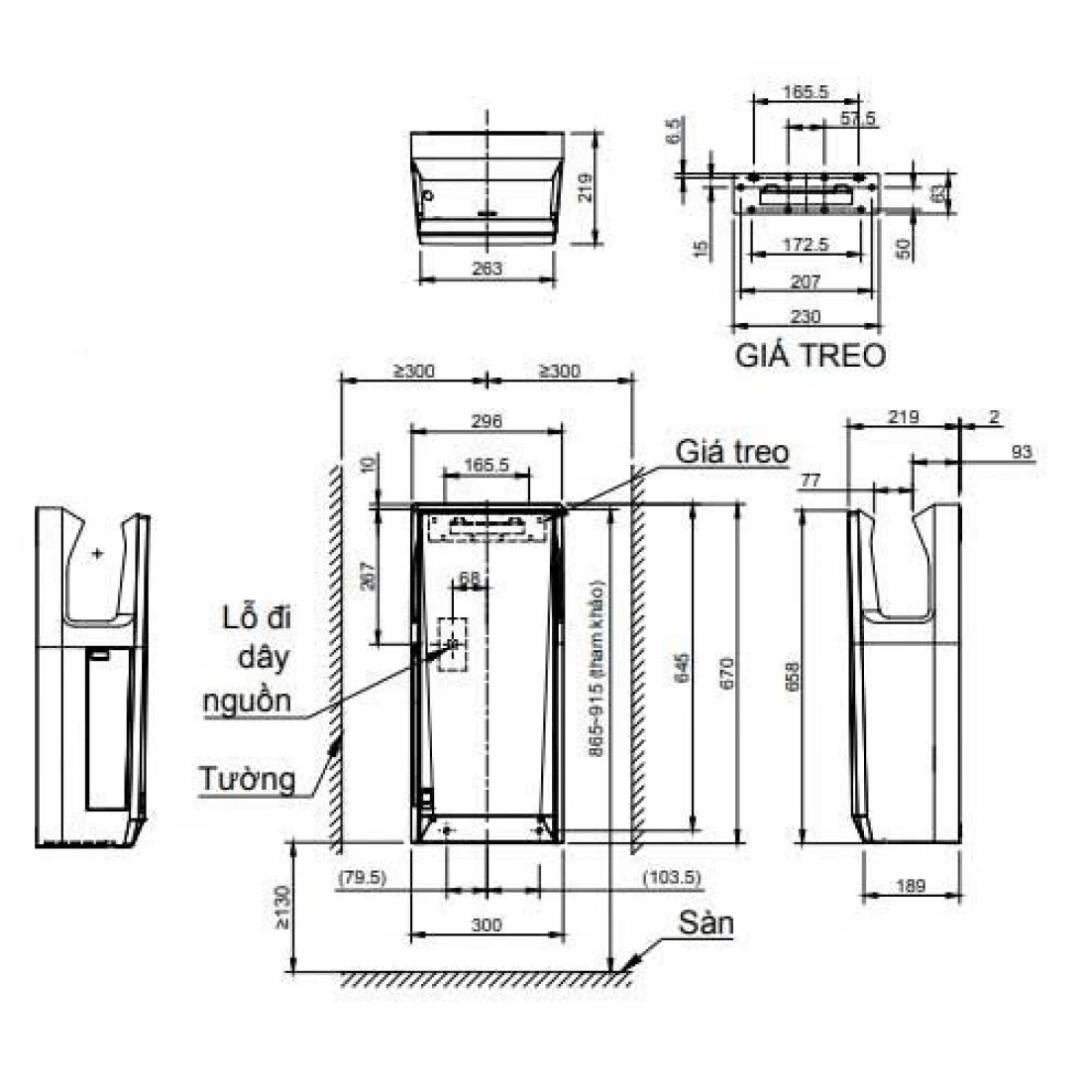 Máy Sấy Tay Inax JT-2162