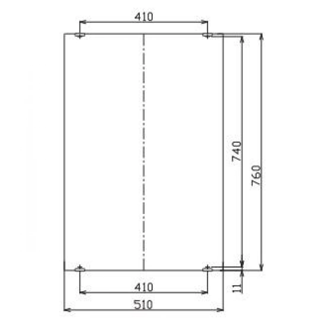 Gương Tráng Bạc Phòng Tắm Inax KF-5075VA