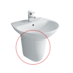 Chân Lavabo Treo Tường INAX L-298VC