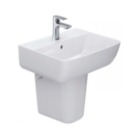 Chậu Lavabo Treo Tường INAX L-312V/L-298VC Chân Ngắn