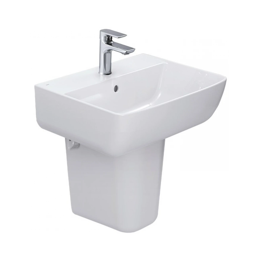 Chậu Lavabo Treo Tường INAX L-312V/L-298VC Chân Ngắn