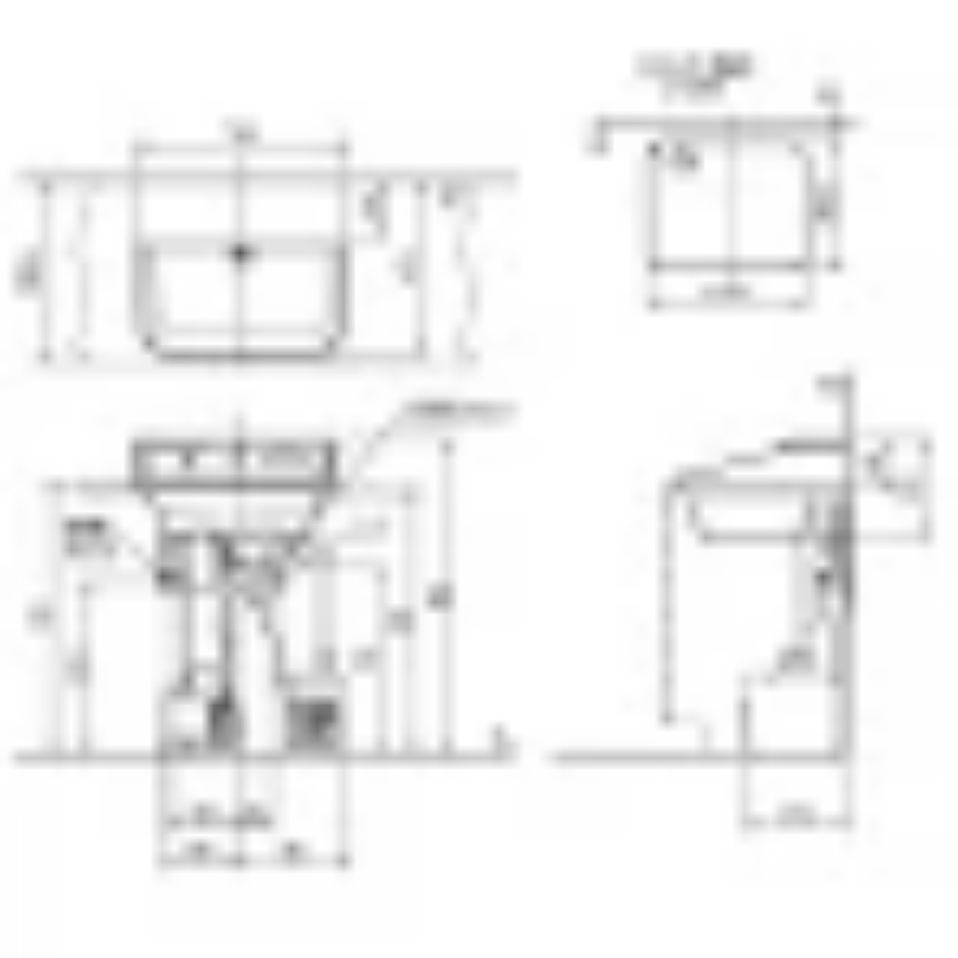 Chậu Lavabo Dương Vành INAX L-C11A3-AS