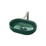 Chậu Rửa Lavabo TOTO LW896JW/F#FRG Đặt Bàn Rừng Xanh 620x430 mm