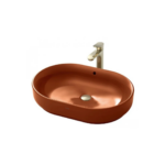 Chậu Rửa Lavabo TOTO LW896JW/F SCR Đặt Bàn Sắc Đỏ 620x430 mm