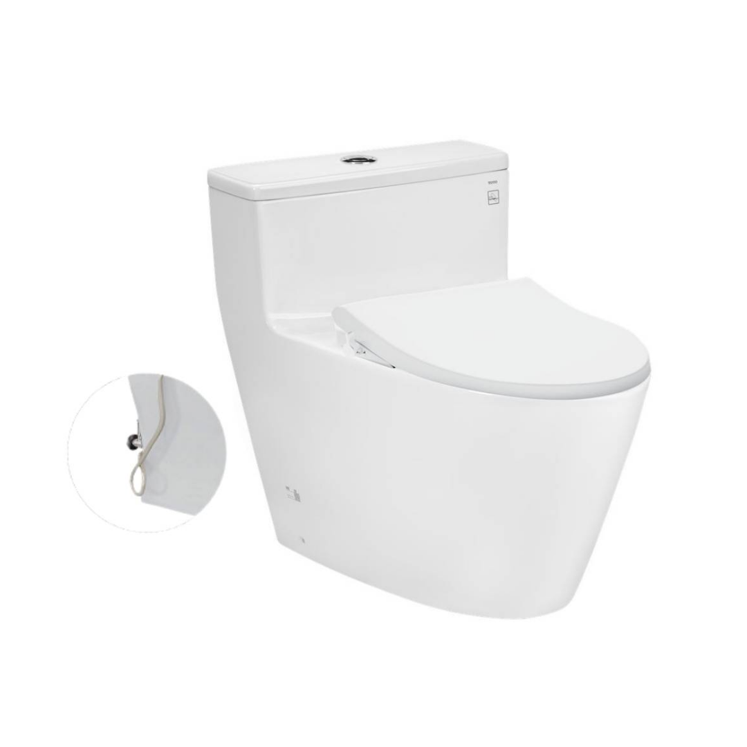 Bồn Cầu 1 Khối TOTO MS625DE4 Nắp Cơ TCW1211A