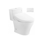 Bồn Cầu Điện Tử TOTO MS857CDW25 Nắp Rửa Washlet TCF34461GAA S5 Giấu Dây