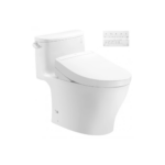 Bồn Cầu Điện Tử TOTO MS887CRW25 Nắp Rửa Washlet TCF34461GAA S5 Giấu Dây