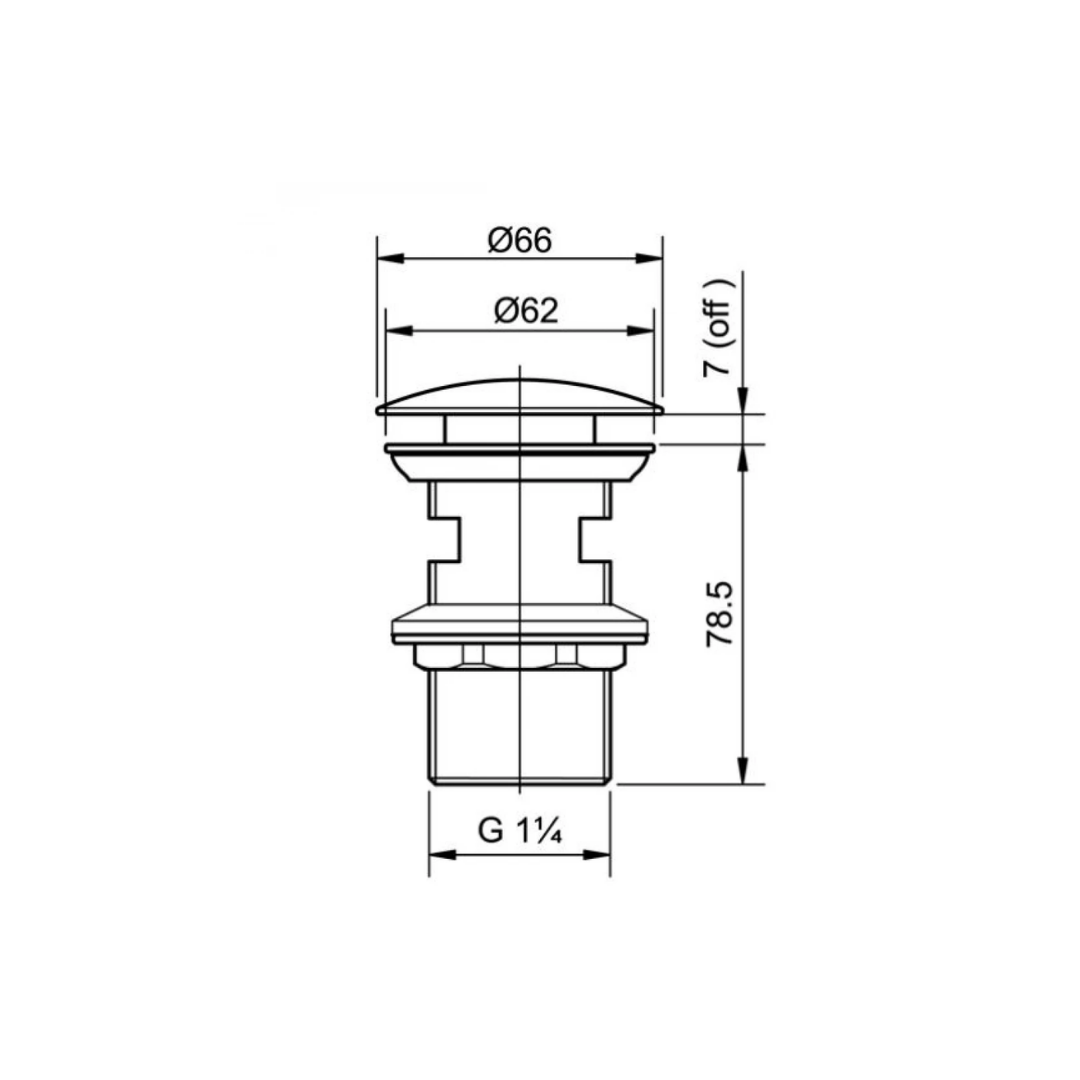 Bộ Xả Nhấn Cho Lavabo TOTO T6JV6