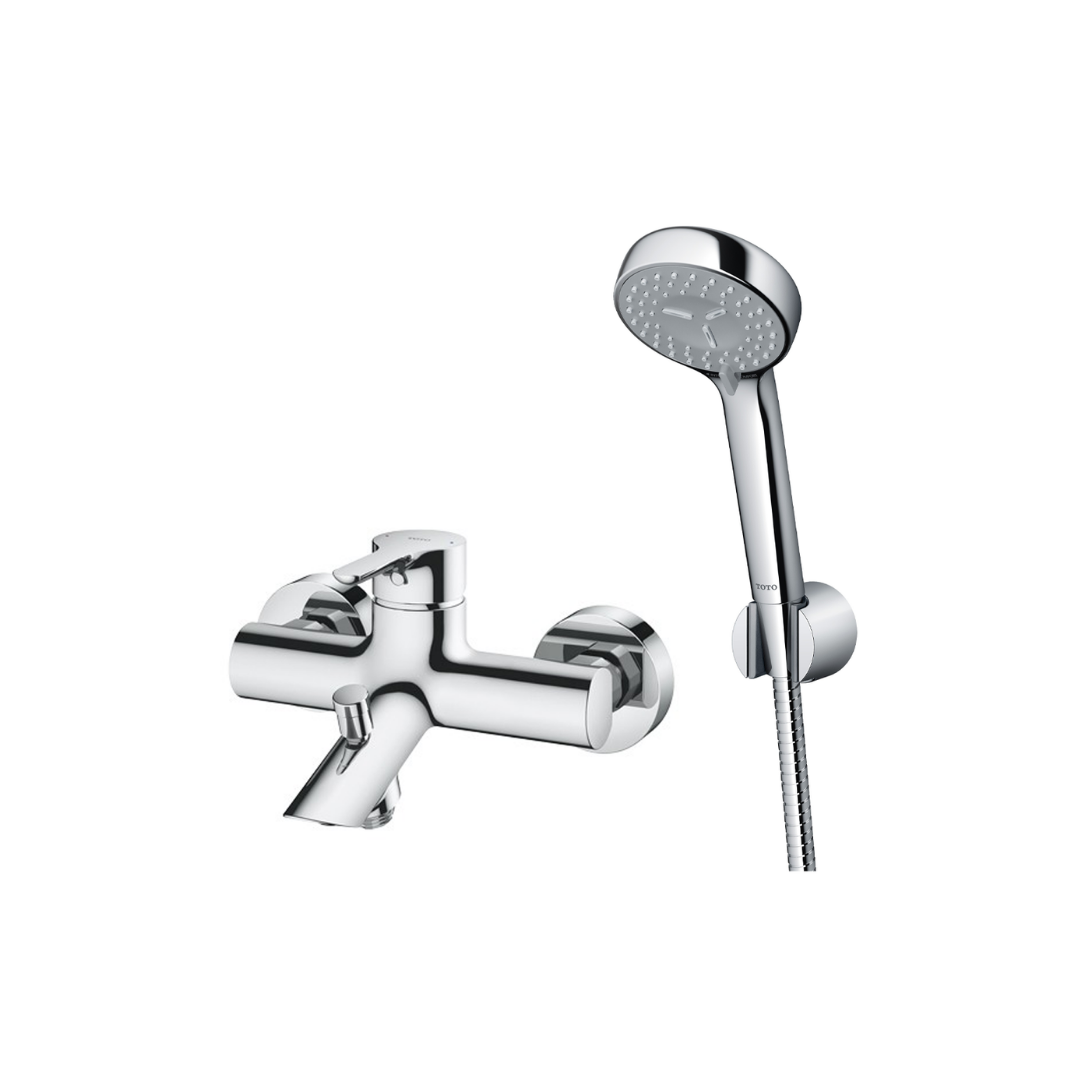 Vòi Sen Tắm Nóng Lạnh TOTO TBS01302V/TBW07012A Tay Sen 2 Chế Độ