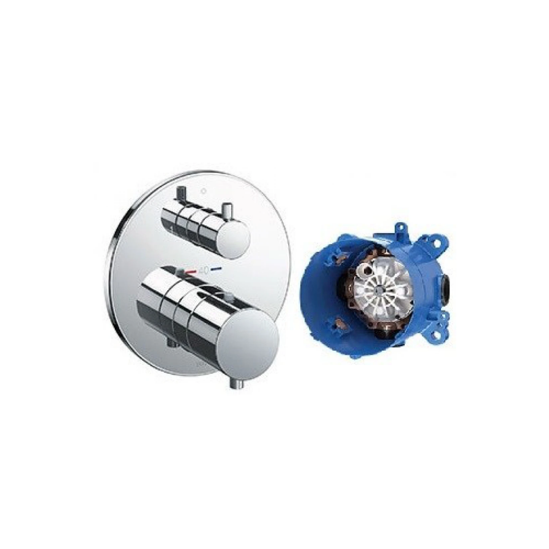 Van Nhiệt Độ Sen Âm Tường TOTO TBV01408B/TBN01001B 2 Thiết Bị