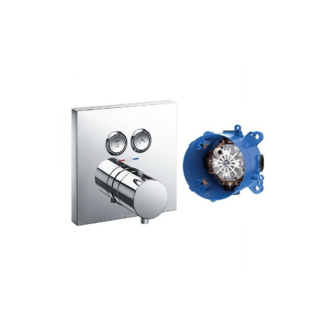 Van Điều Chỉnh Nhiệt Độ TOTO TBV02406B/TBN01001B Nút Nhấn