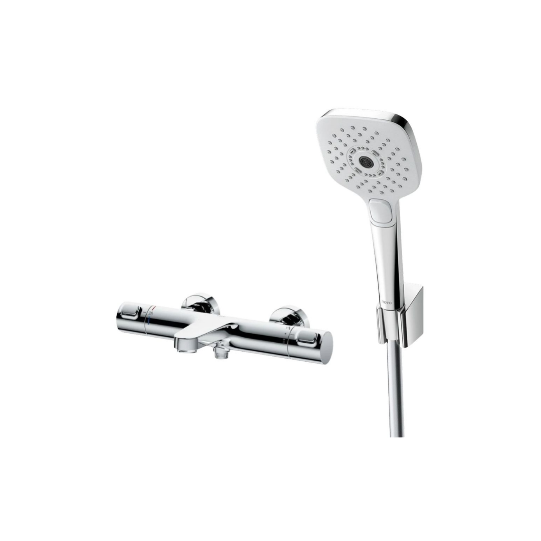 Vòi Sen Tắm Nhiệt Độ TOTO TBV09400V/TBW02006V Tay Sen Massage