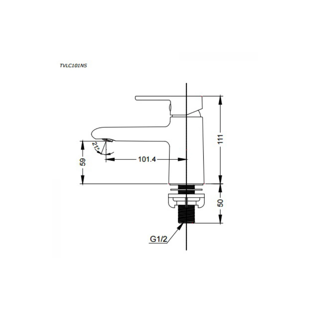 Vòi Lavabo TOTO TVLC101NSR Lạnh