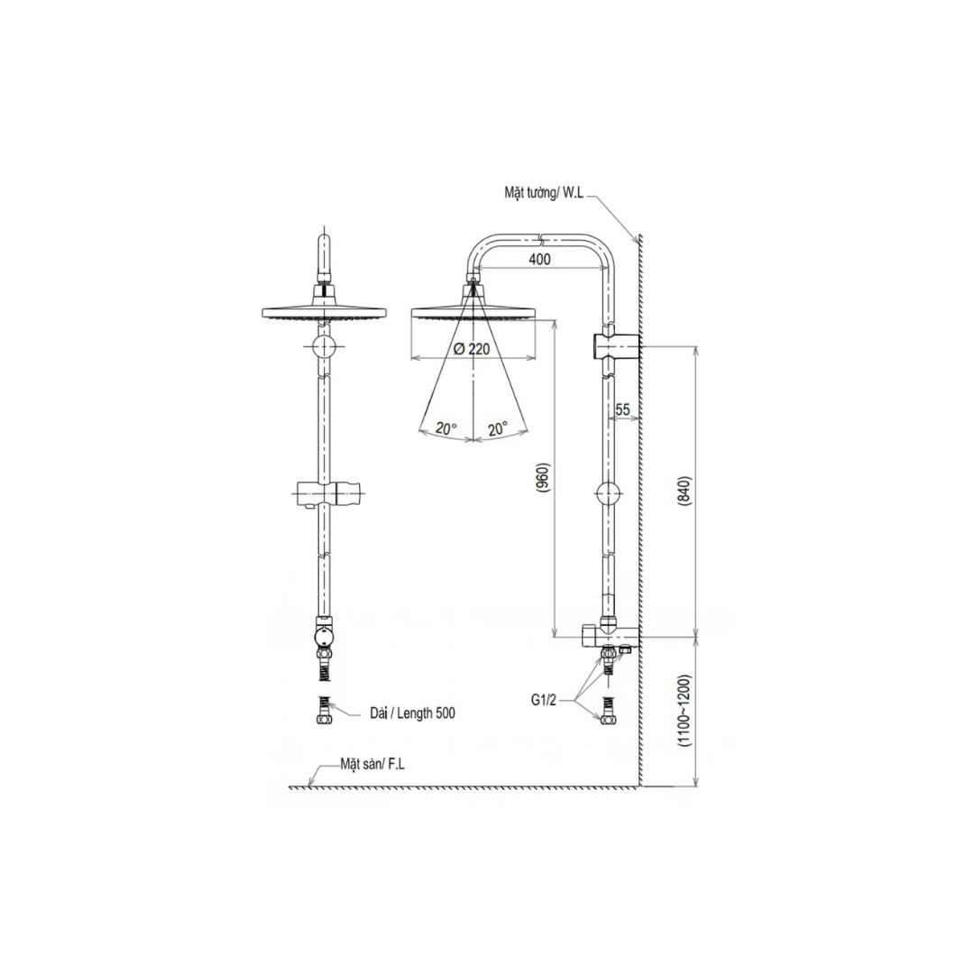 Sen Cây Nóng Lạnh TOTO TVSM104NSR DM907CS